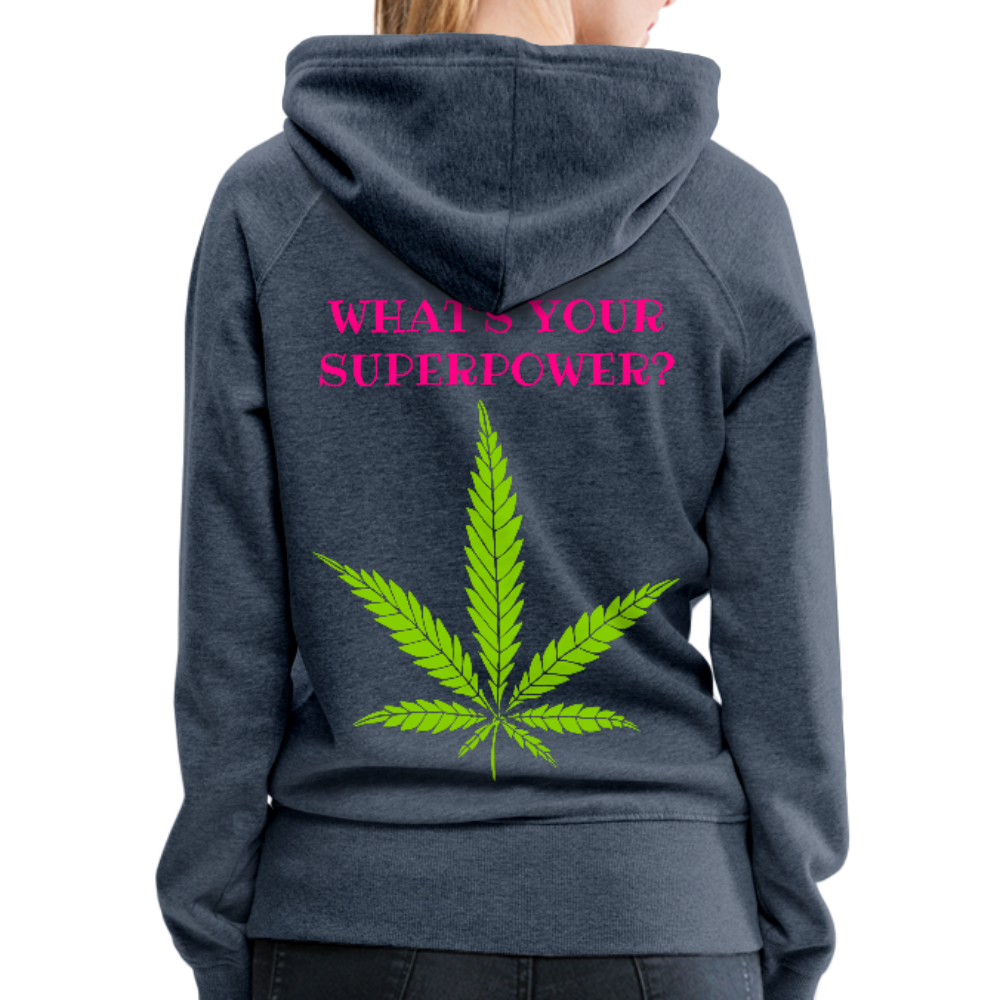 Boss Mom Women’s Hoodie - heather denim