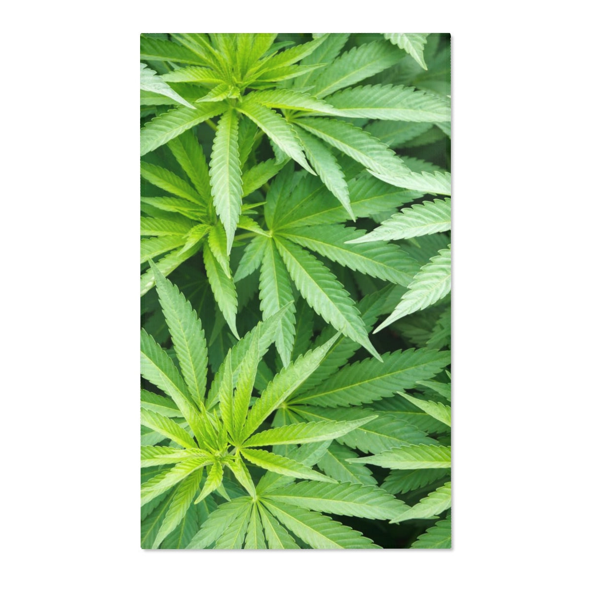 That Green Cannabis Area Rugs