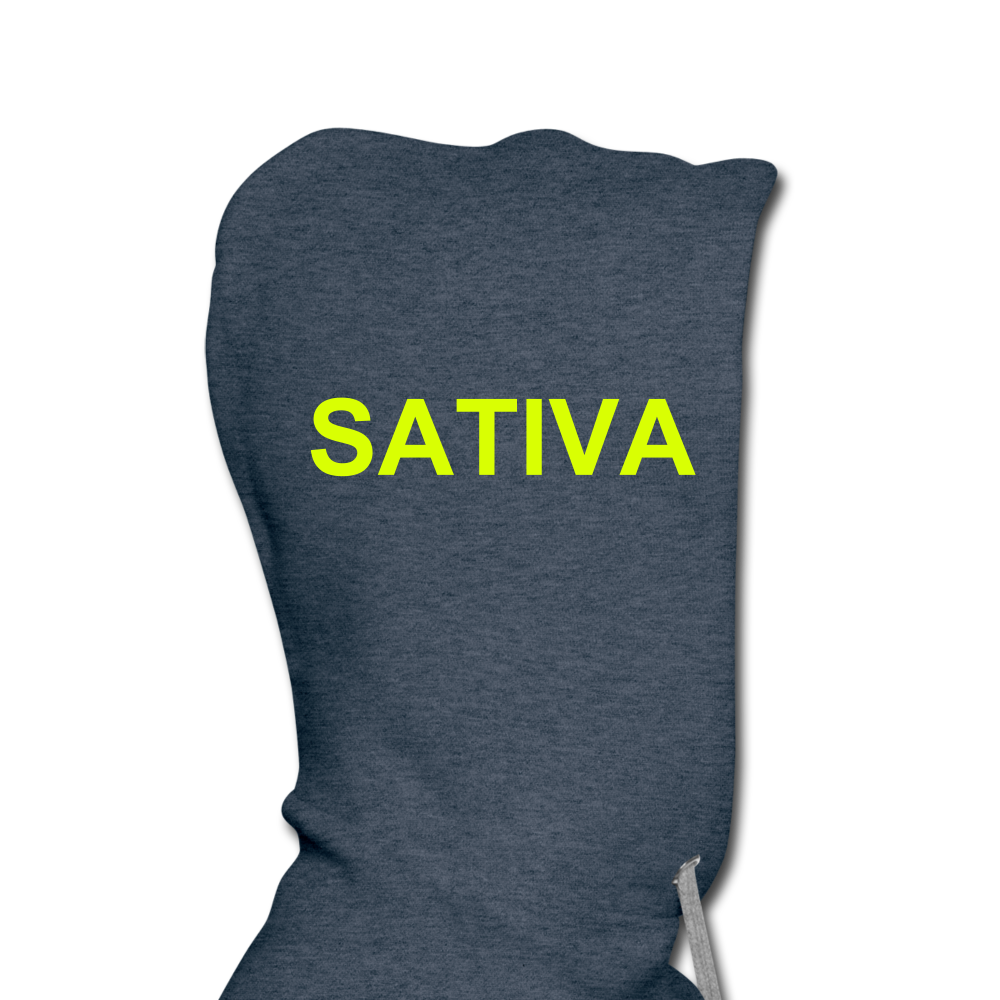 Motivate The Mind Men’s Premium Hoodie - heather denim