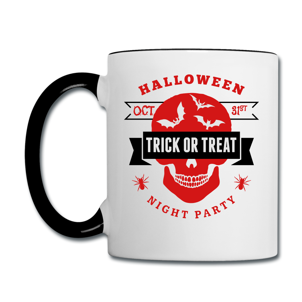 Contrast Coffee Mug - white/black