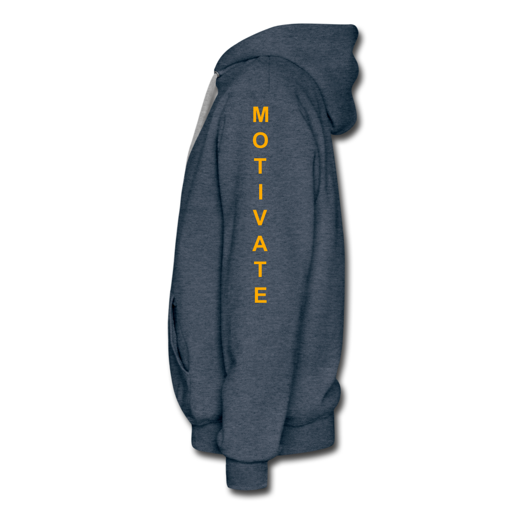 Men’s Premium Hoodie - heather denim