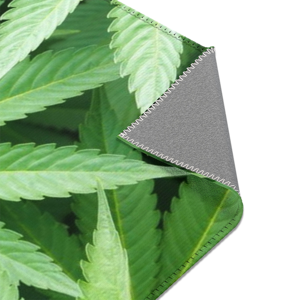 That Green Cannabis Area Rugs