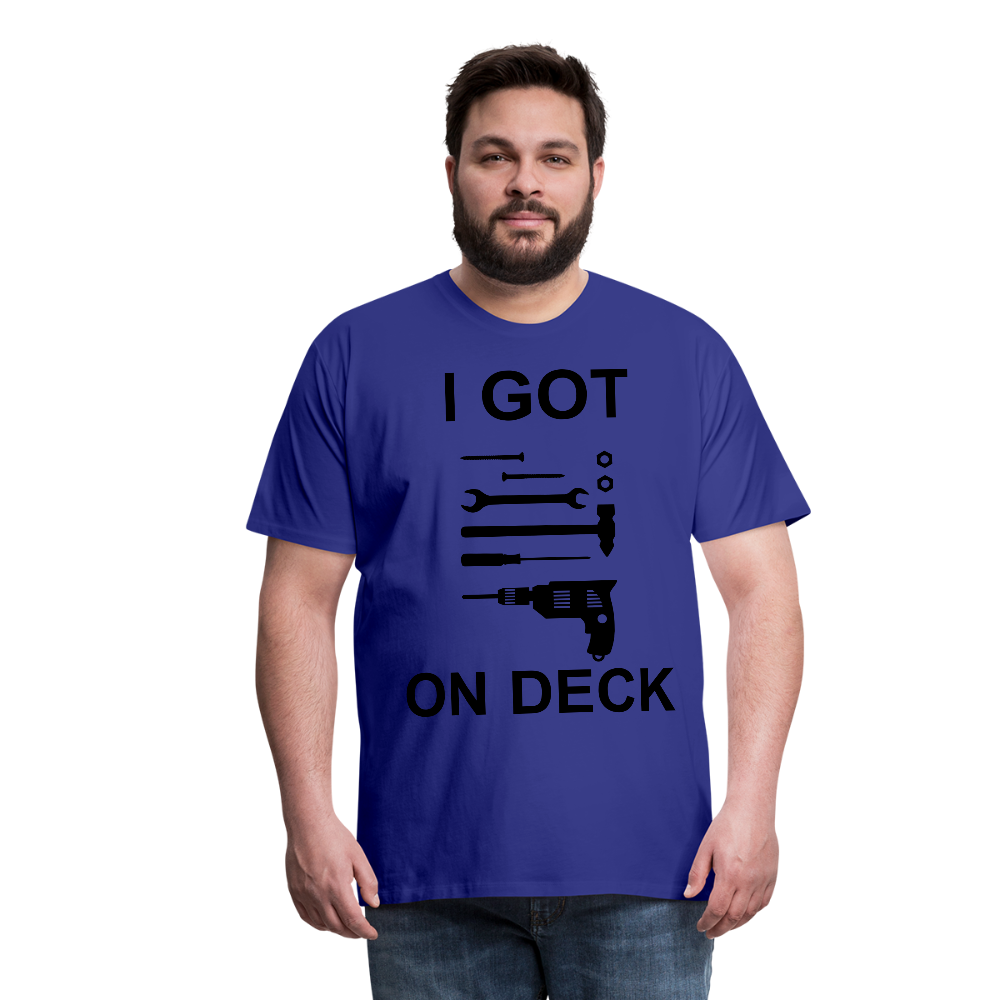 I Got Tools On Deck Men's Organic T-Shirt - royal blue