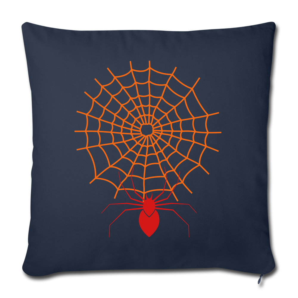 Throw Pillow Cover 18” x 18” - navy