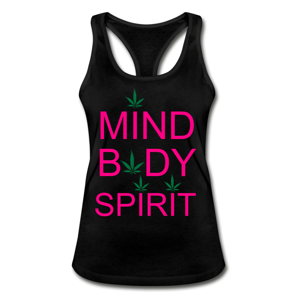 Women's Racerback Tank Top - black