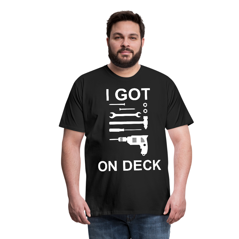 I Got Tools On Deck Men's Organic T-Shirt - black