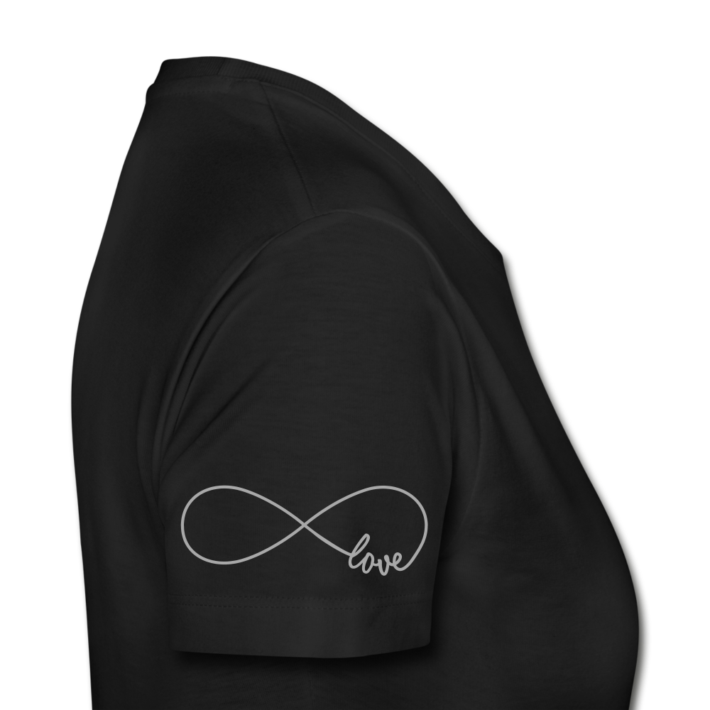 Distinct Individually Separate & Unique Women's Organic  T-Shirt - black