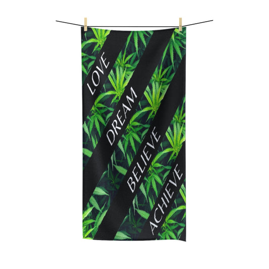 Cannabis Inspiration Polycotton Towel