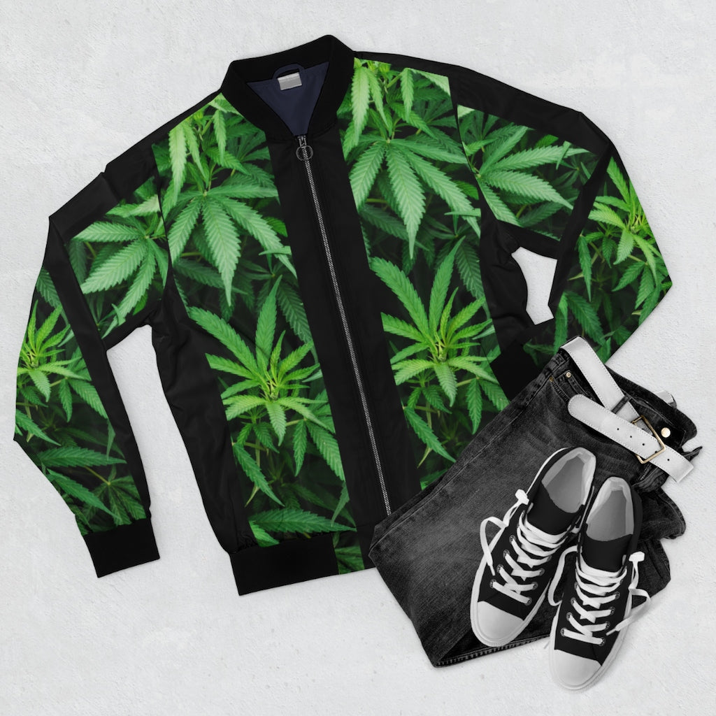 Cannabis Boss Bomber Jacket