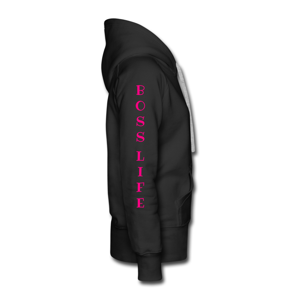 Boss Lady Women's Hoodie - black