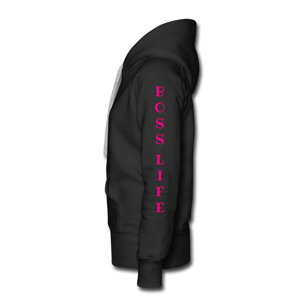 Boss Lady Women's Hoodie - black