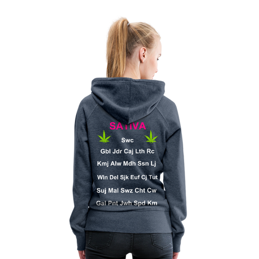 Women’s Premium Hoodie - heather denim