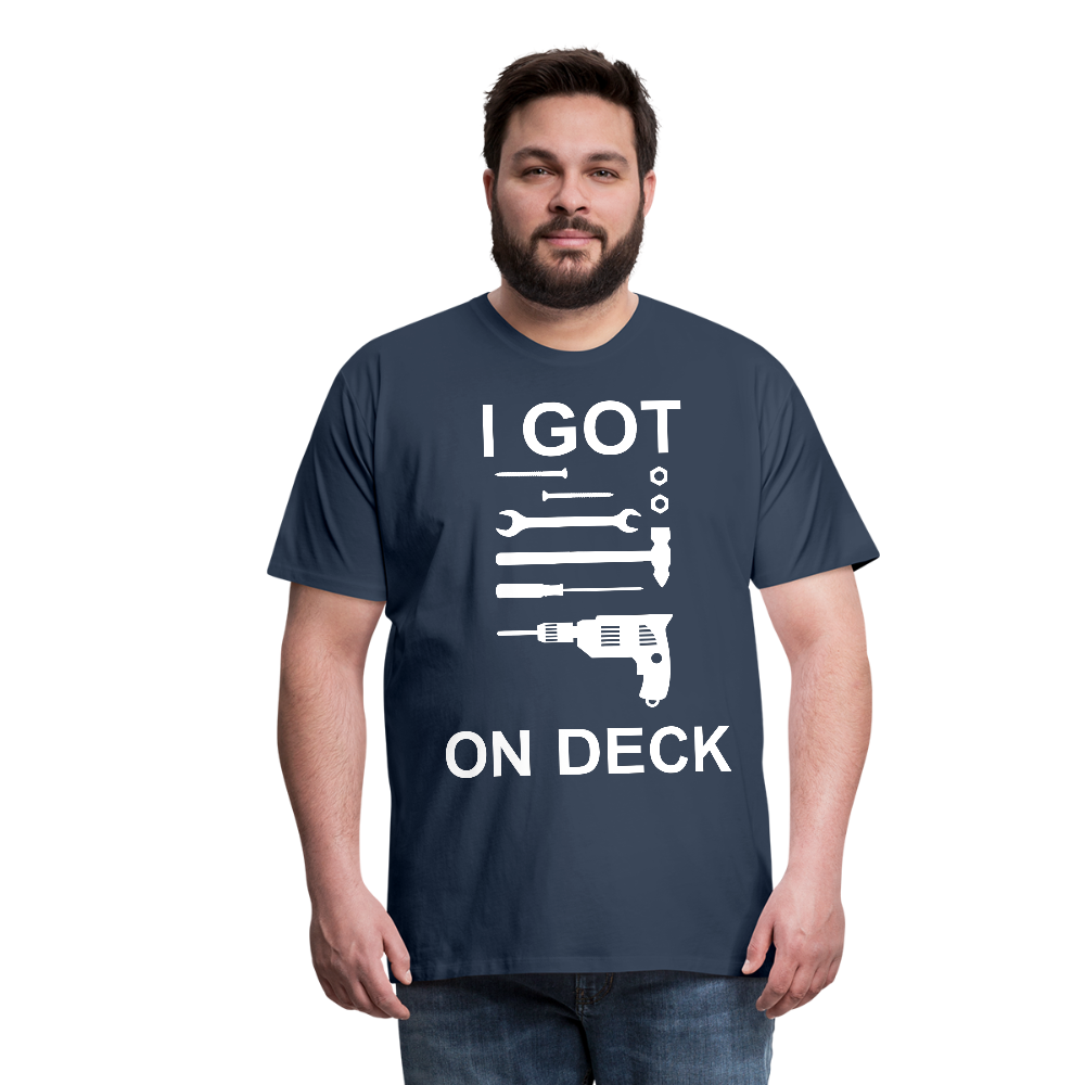 I Got Tools On Deck Men's Organic T-Shirt - navy