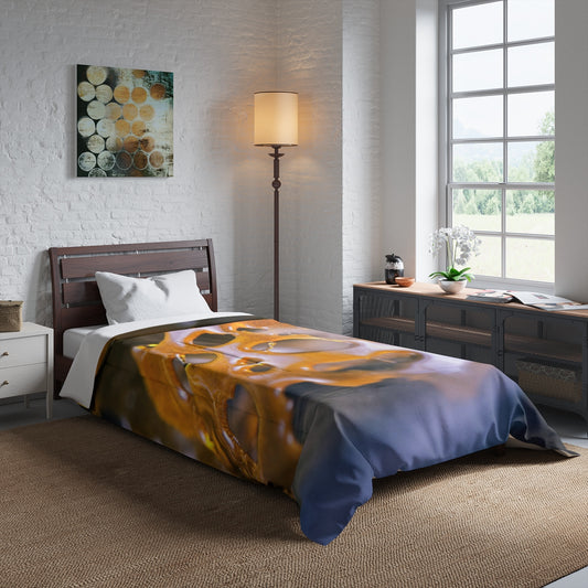 Cannabis Wax Custom Designed Comforter.  A Unique Cannabis Gift For Friends & Family. Cannabis Decor For Your Home. Cannabis Comforter