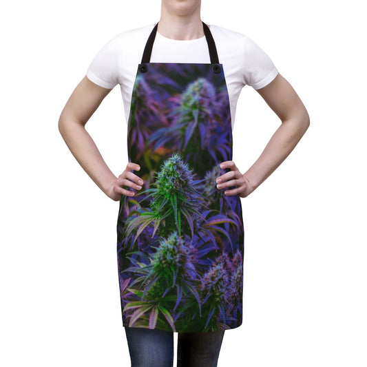 The Purple Cannabis Apron