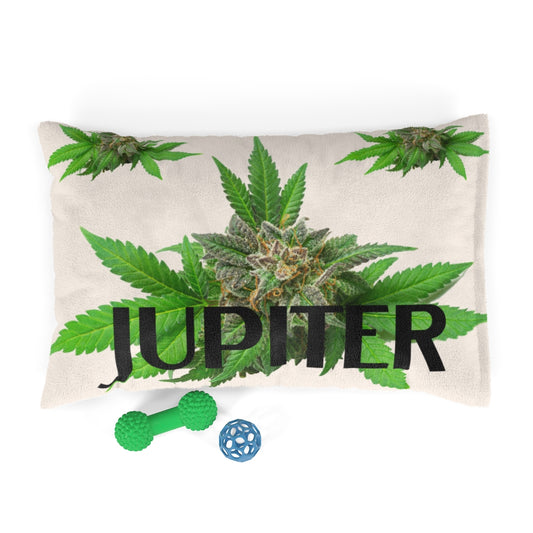 Customized Cannabis Pet Bed-Semplicemente Cannabis Pet Bed