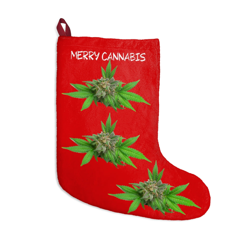Merry Cannabis Christmas Stocking