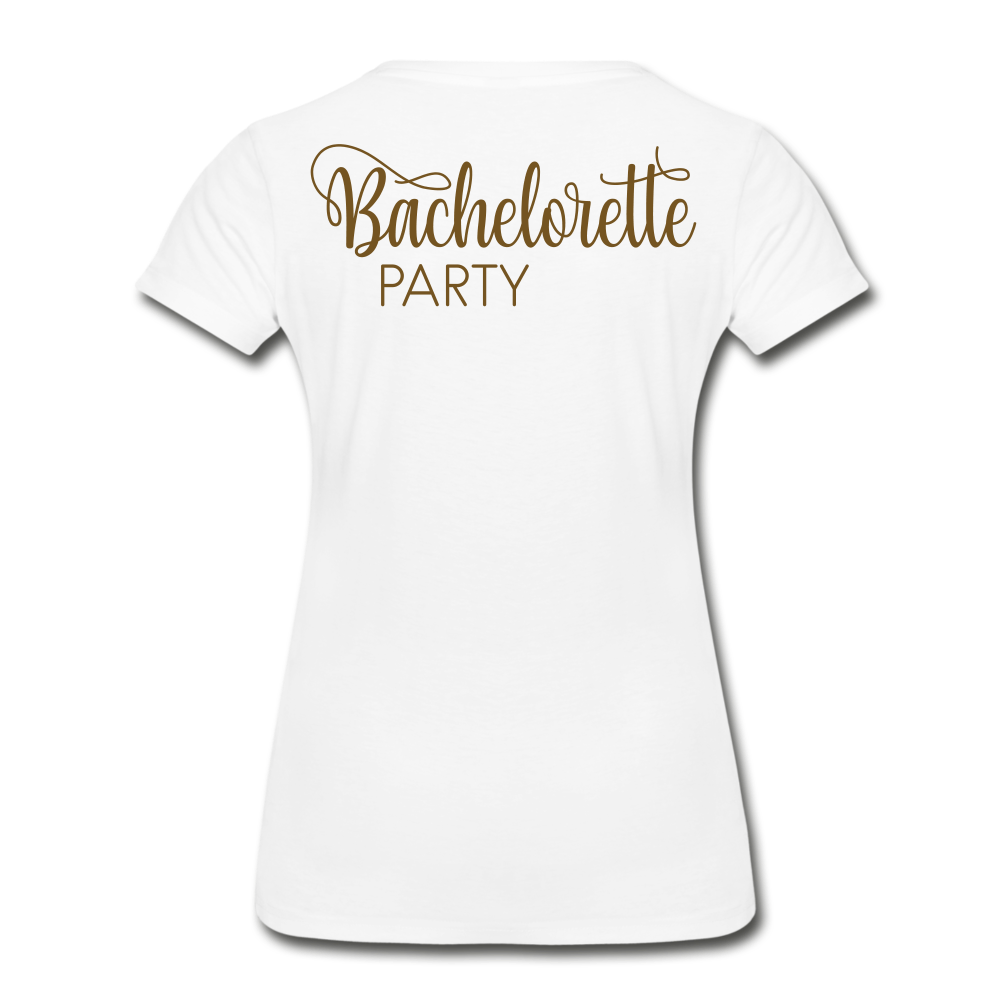 Bride Women’s Premium Organic T-Shirt - white