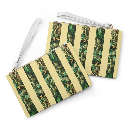 Capelli Bianchi Cannabis Clutch Bag