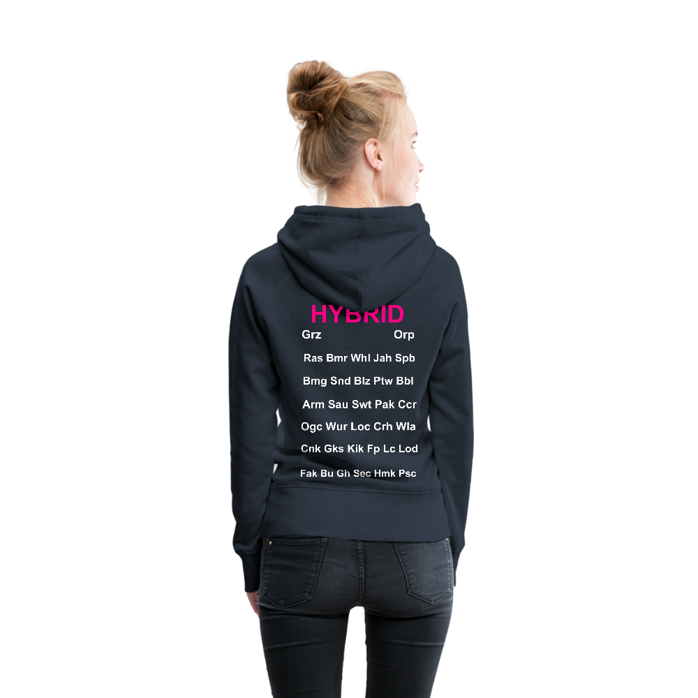 Lift Spirits Women’s Premium Hoodie - navy