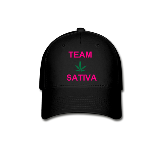 Team Sativa Baseball Cap - black