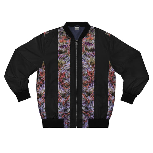 Living My Best Life Arcobaleno Cannabis Bomber Jacket