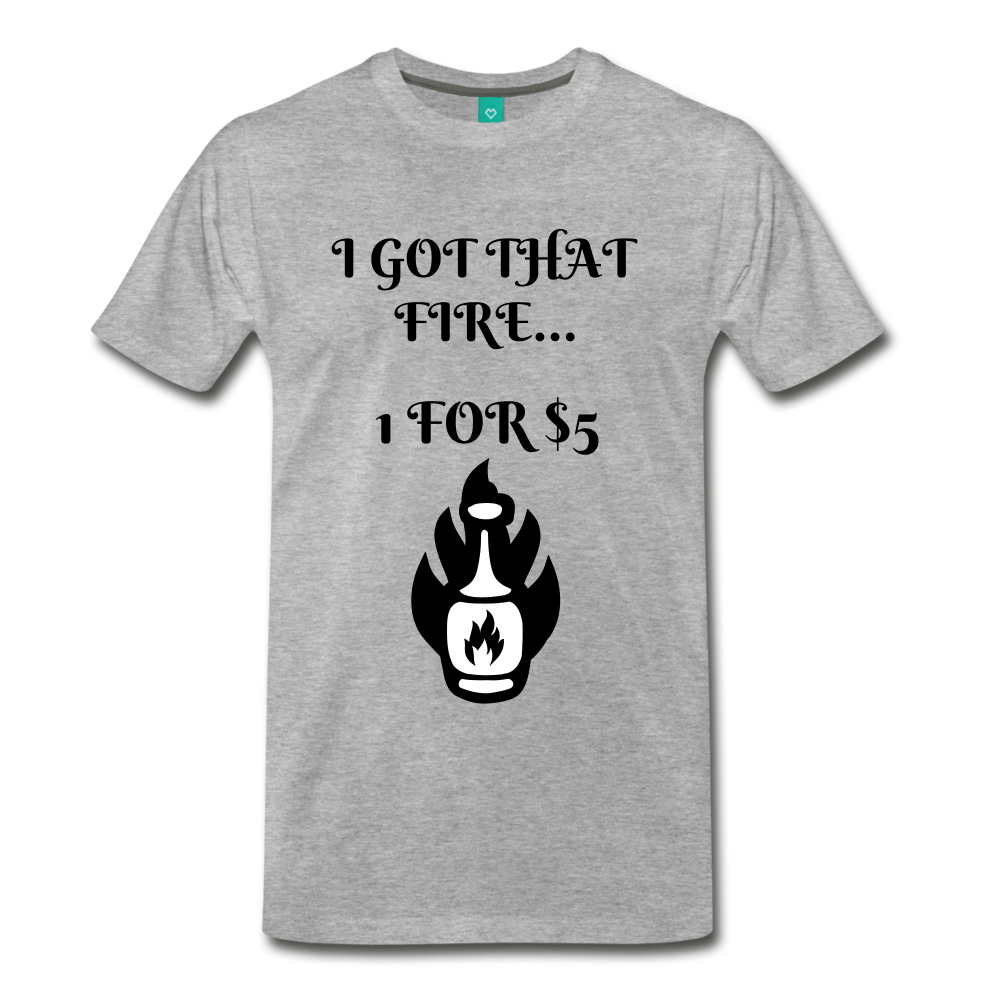 Men's Premium T-Shirt - heather gray