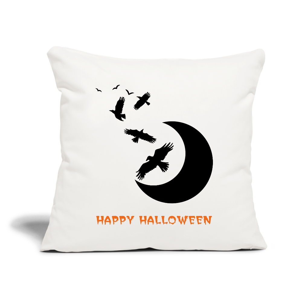 Throw Pillow Cover 18” x 18” - natural white