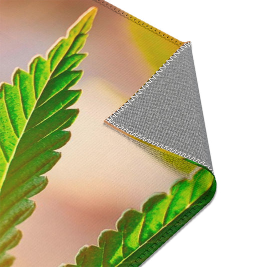 Sunrise Sunset Cannabis Area Rugs