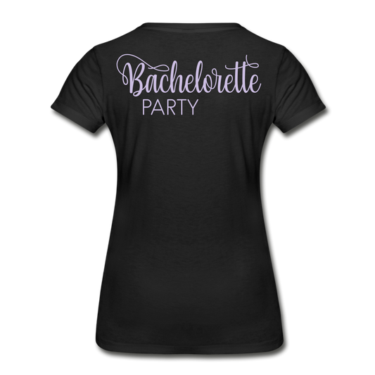Bride Squad Women’s Premium Organic T-Shirt - black