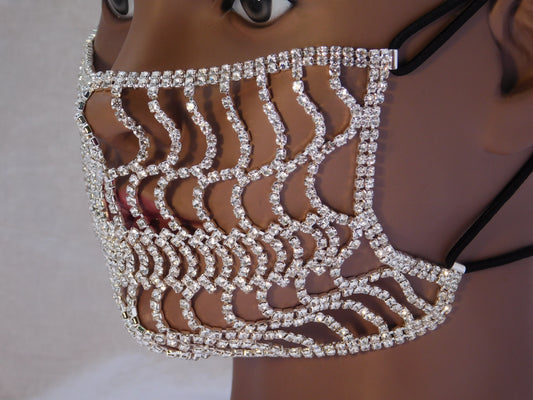 Swerve Glitz Face Mask Cover- Next Day U.S.A Shipping