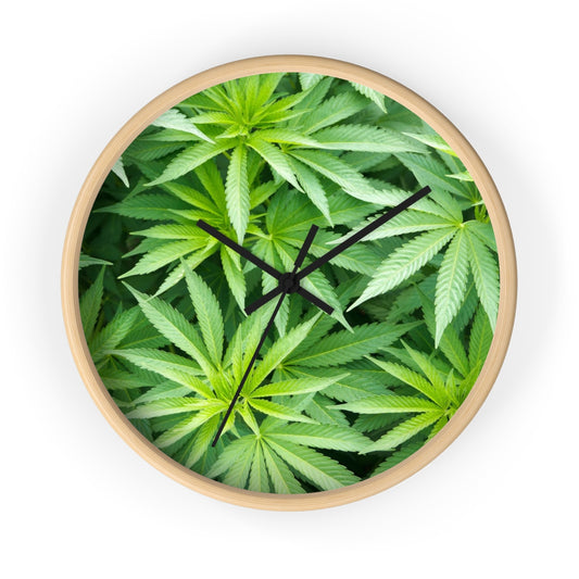 Cannabis Wall Clock