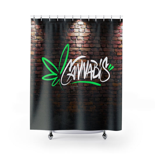 Cannabis In The Spotlight Shower Curtain
