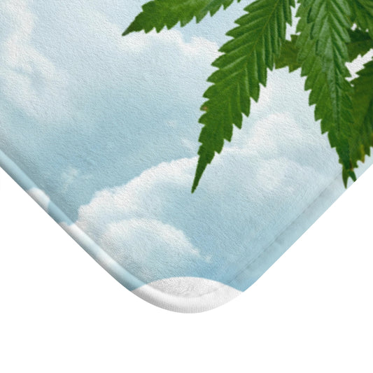 Cannabis Tra Le Nuvole Bath Mat