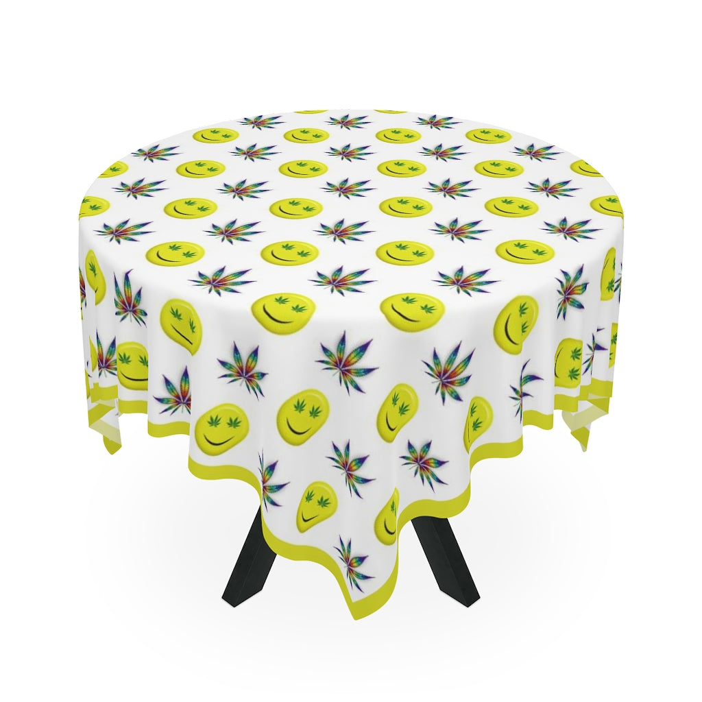 Faccina Cannabis Tablecloth