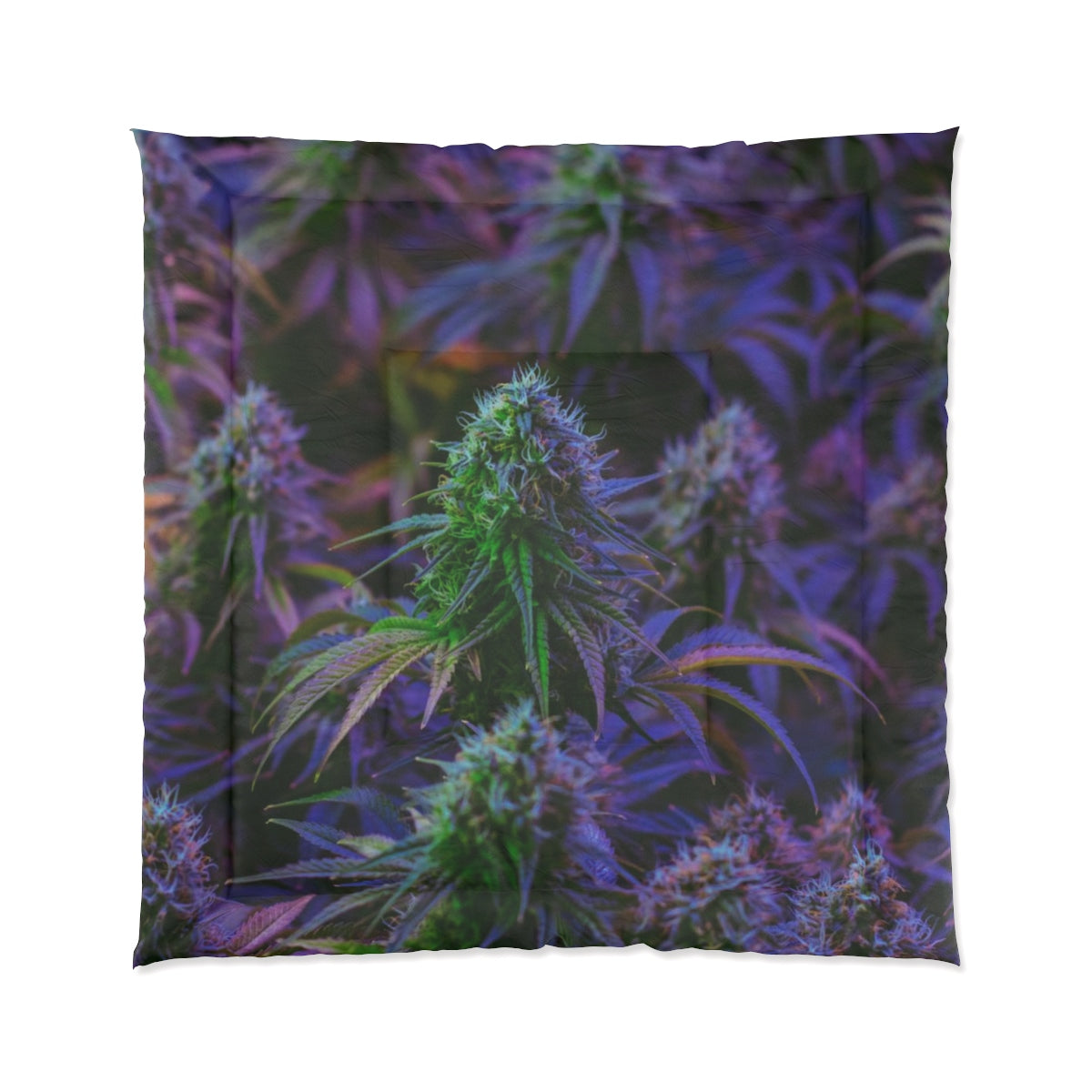 The Purple Cannabis Comforter