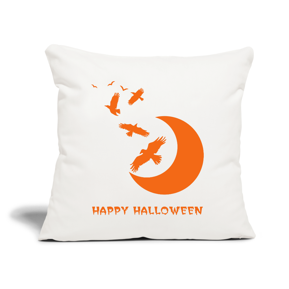 Throw Pillow Cover 18” x 18” - natural white