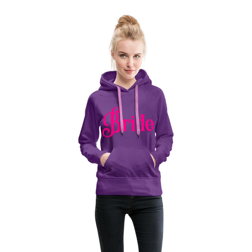 The Bride Hoodie - purple