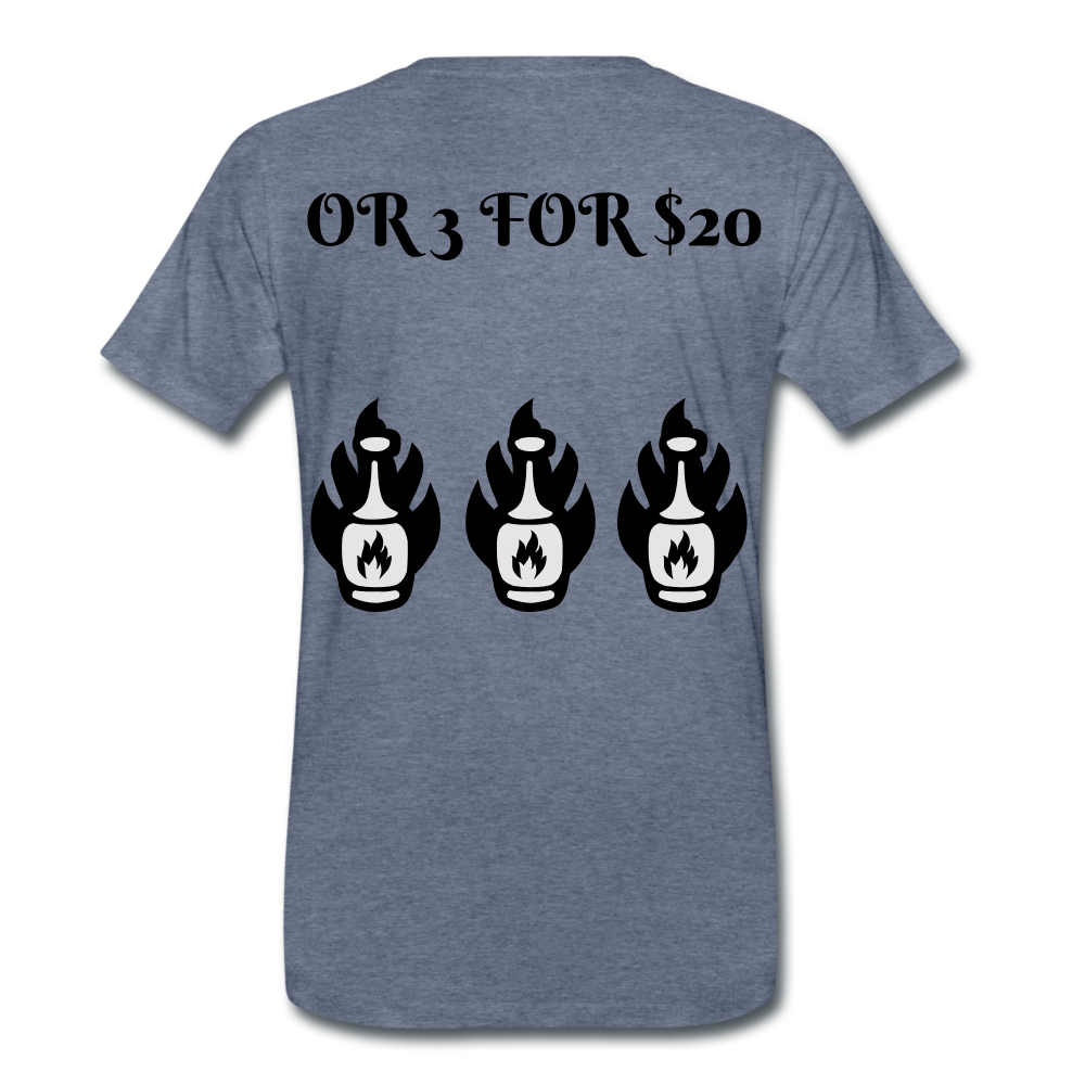 Men's Premium T-Shirt - heather blue