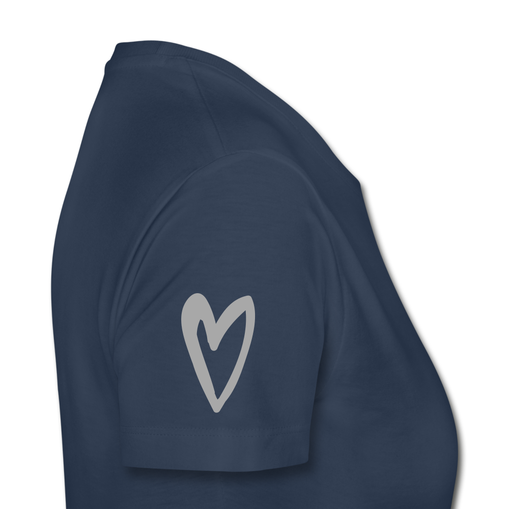 Bride Women's Organic T-Shirt Shirt. - navy