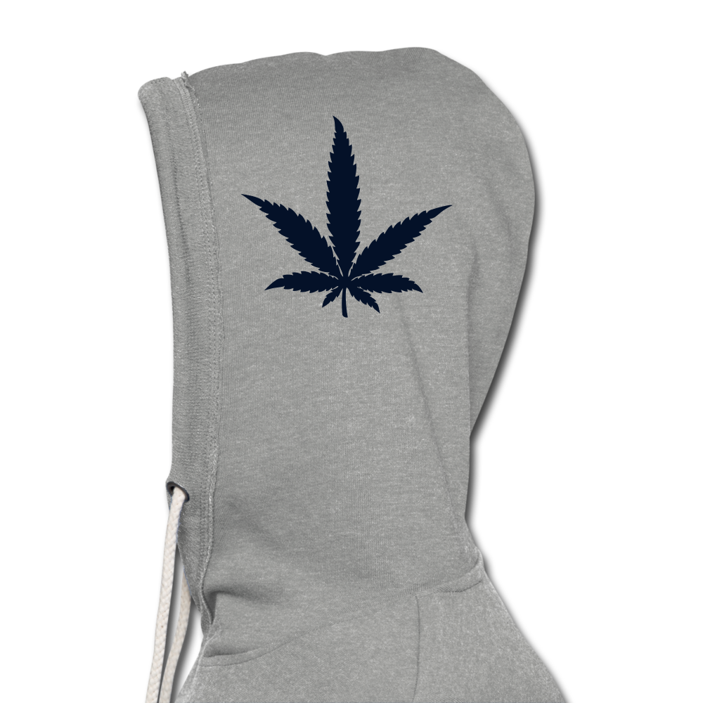 Unisex Lightweight Terry Hoodie - heather gray