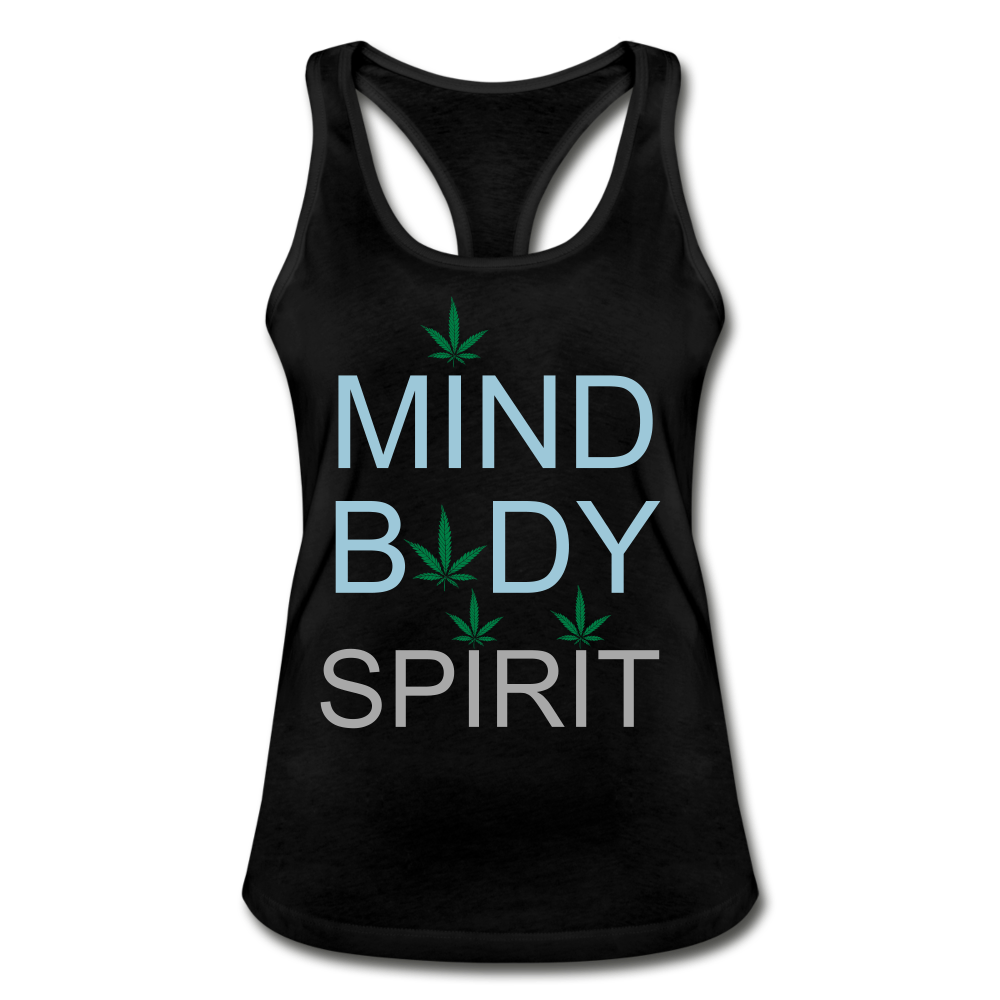 Women's Racerback Tank Top - black