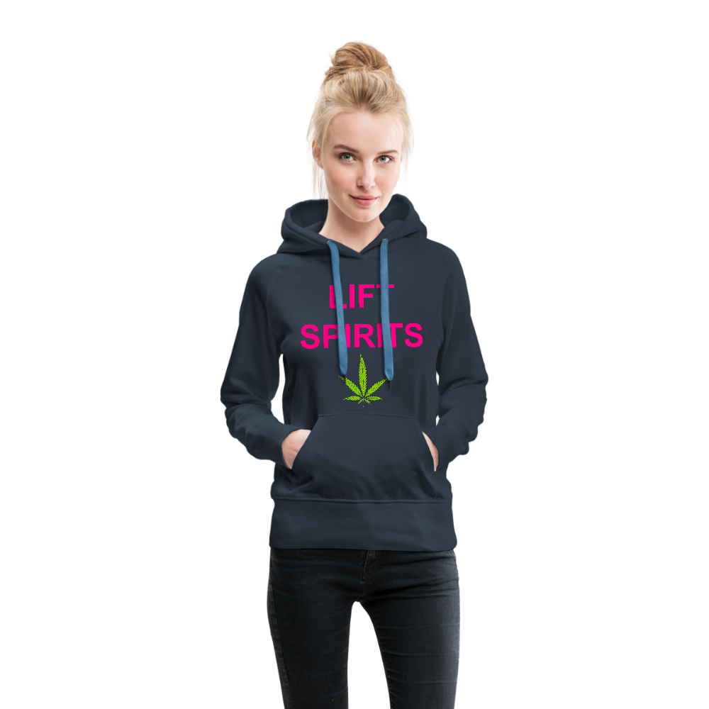 Lift Spirits Women’s Premium Hoodie - navy