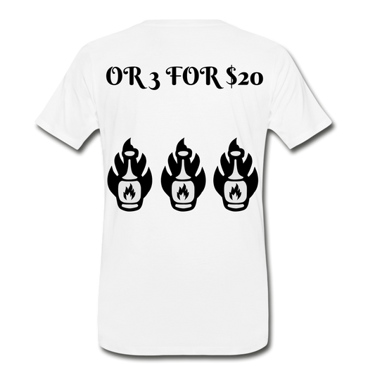 Men's Premium T-Shirt - white