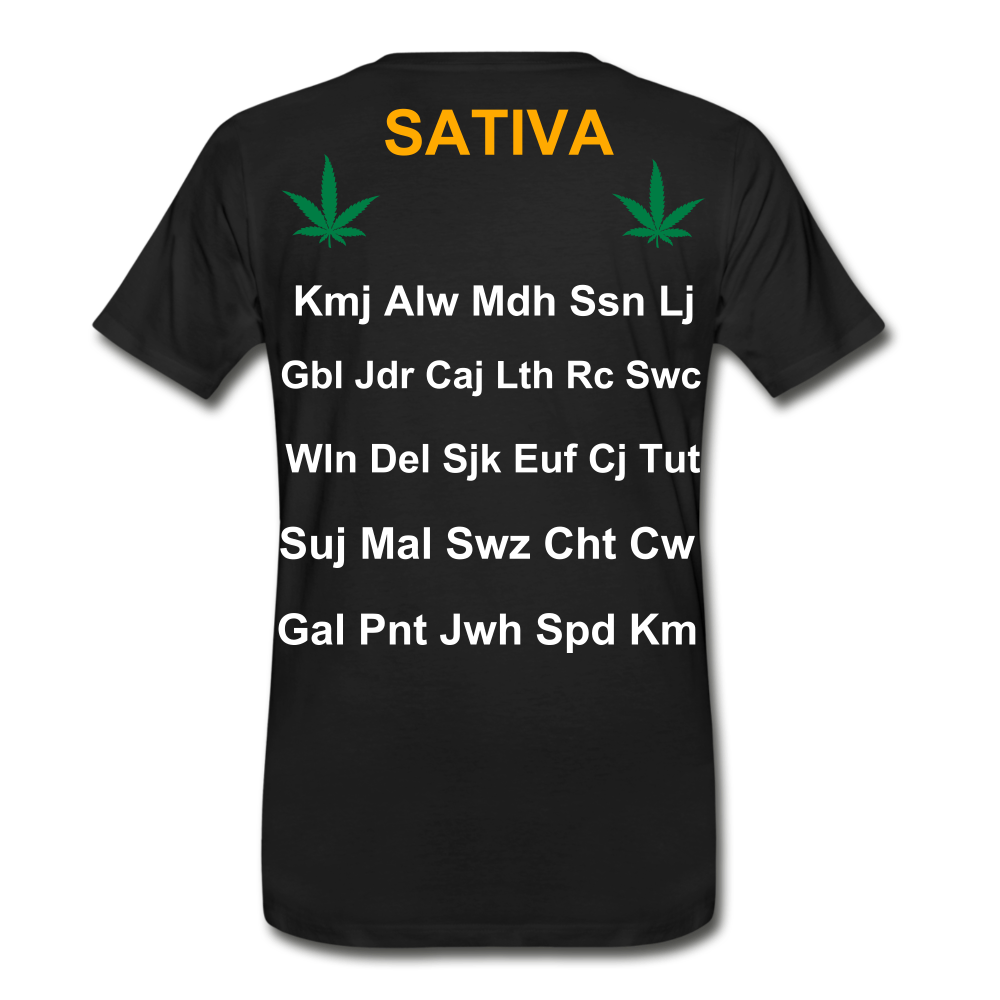 Motivate The Mind Men’s Premium Organic T-Shirt - black