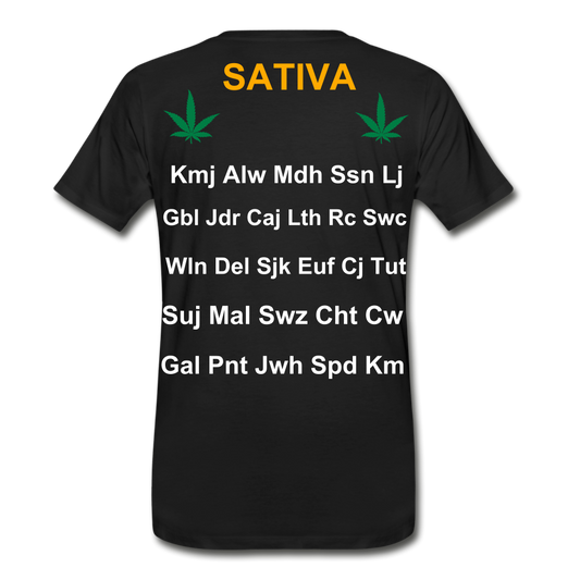 Motivate The Mind Men’s Premium Organic T-Shirt - black