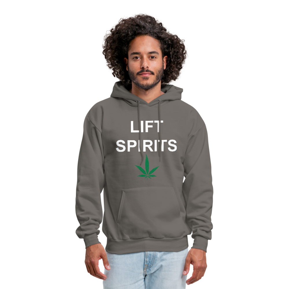 Lift Spirits Men's Hoodie - asphalt gray