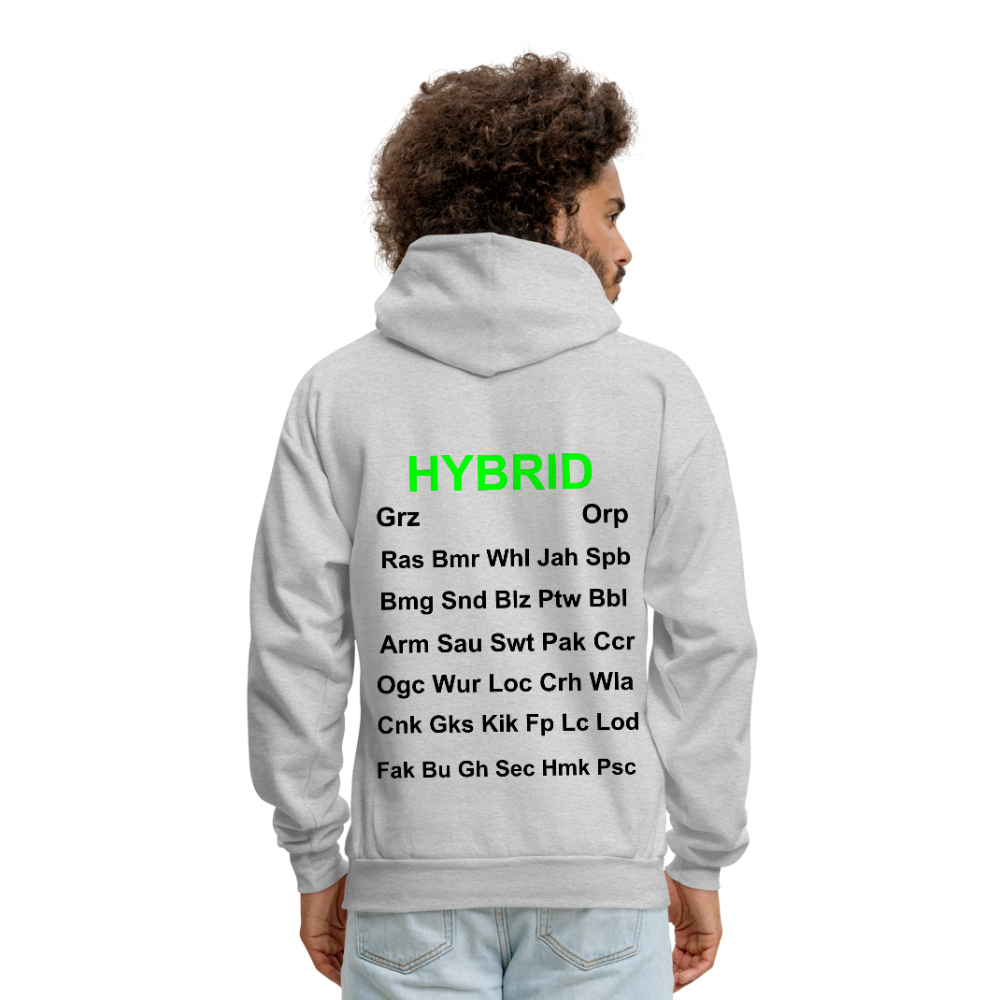 Men's Hoodie - ash 