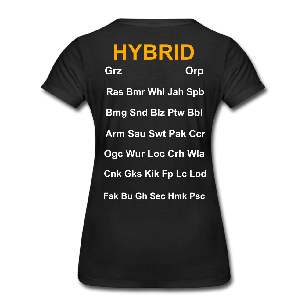 Women’s Premium Organic T-Shirt - black