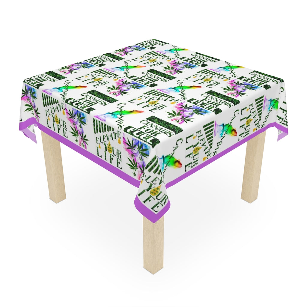 Cannabis For Fuel Tablecloth